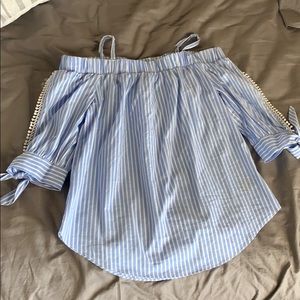 Off the shoulder shirt